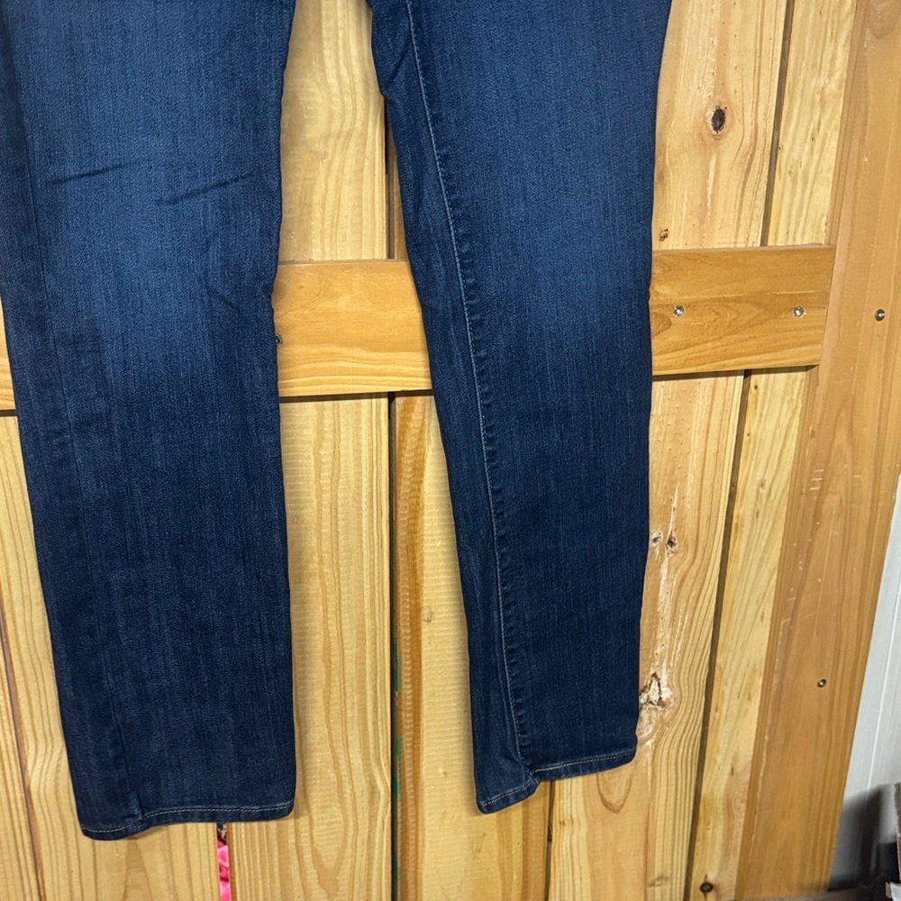Signature Midnight Blue mid rise straight Jeans - Picture 3 of 8